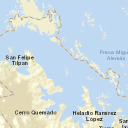 San Felipe Tílpam Street Map