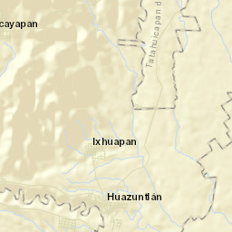 Huazuntlán Street Map