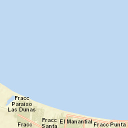 Fraccionamiento Ciudad Olmeca Street Map