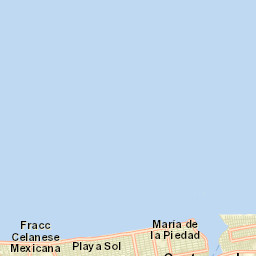 Coatzacoalcos Street Map