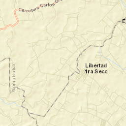 Amado Gómez Street Map