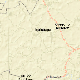 Gregorio Méndez Street Map