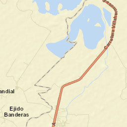 Banderas (Guatacalca 2da. Sección) Street Map