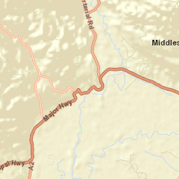 Middle Quarters Street Map