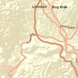 Bog Walk Street Map