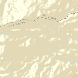La Ciénaga Street Map