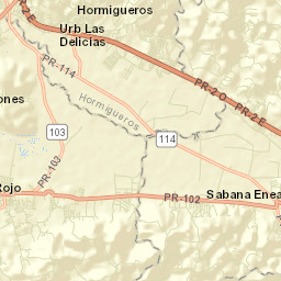 Hormigueros Municipio Street Map