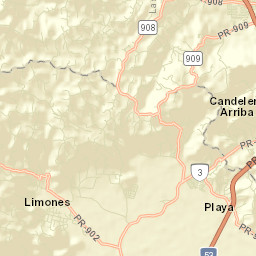 Comunas Street Map