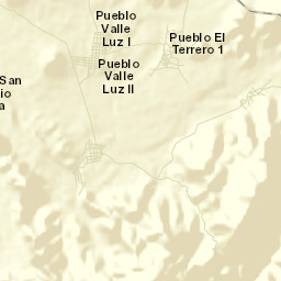 Valle Luz Street Map