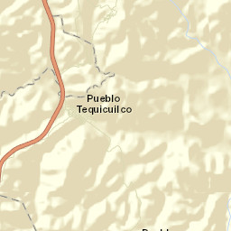 Tequicuilco Street Map