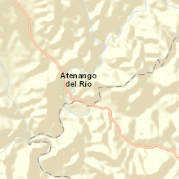 Atenango del Río Street Map