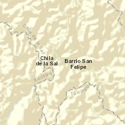 Chila de la Sal Street Map