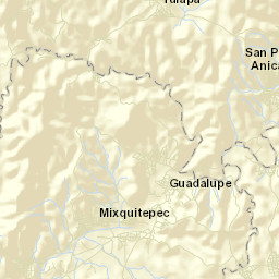 San Pablo Anicano Street Map