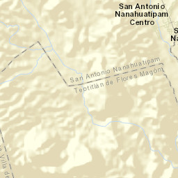 Nanahuatípam Street Map