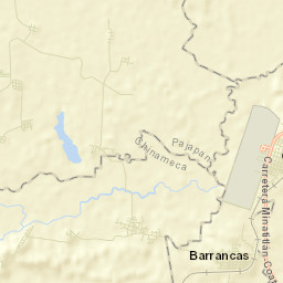 Barrancas Street Map