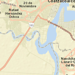 Calzadas Street Map