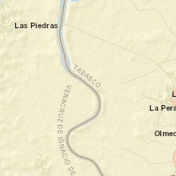 Villa la Venta Street Map