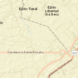 Miguel Hidalgo 2da. Sección B (La Natividad) Street Map