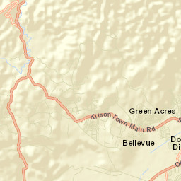 Kitson Town Street Map