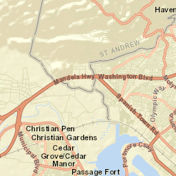 Penwood Street Map