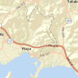 Guayanilla Street Map