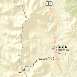 Amphoe Thung Hua Chang Street Map