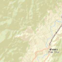 Amphoe Fak Tha Street Map
