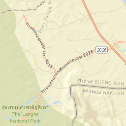 Amphoe Bueng Khong Long Street Map