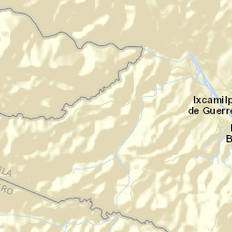 Ixcamilpa de Guerrero Street Map