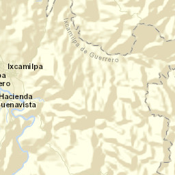 Ixcamilpa Street Map