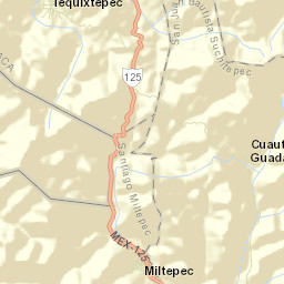 San Pedro y San Pablo Tequistepec Street Map