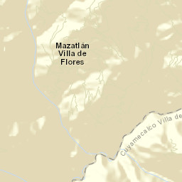 Mazatlán Villa de Flores Street Map