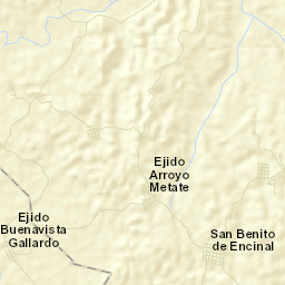 San Benito Encinal Street Map