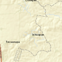 Ixhuapan Street Map
