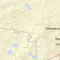 Chinameca Street Map