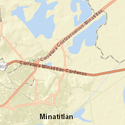 Minatitlán Street Map