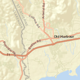 Sandy Bay Street Map