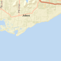 Jobos Street Map