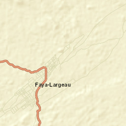 Faya-Largeau Street Map