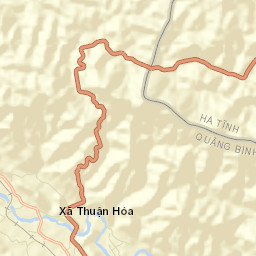 Huyện Tuyên Hóa Street Map