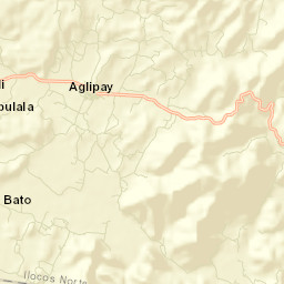 Pinili Street Map