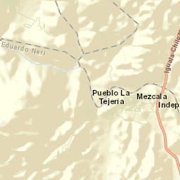 Mezcala Street Map