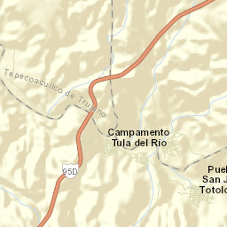 San Juan Totolcintla Street Map
