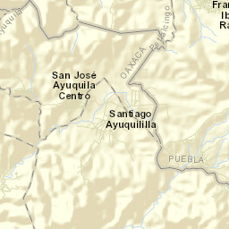 San José Ayuquila Street Map