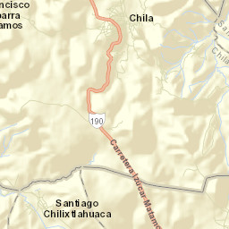 Chila Street Map