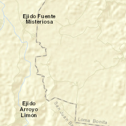 Arroyo Limón Street Map