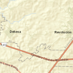 Congregación Hidalgo Street Map