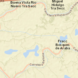 Anacleto Canabal 2da. Sección Street Map