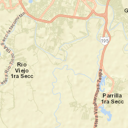 Río Viejo Primera Sección Street Map