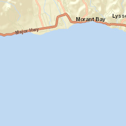Morant Bay Street Map